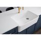 Kohler Ironridge 34" Undermount Single-Bowl Farmhouse Kitchen Sink in White, , large