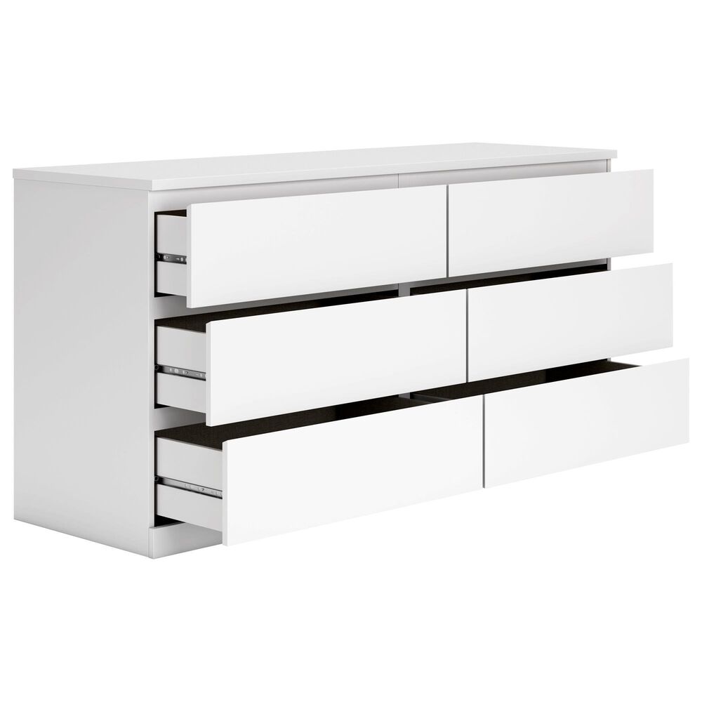 Ashley Onita 6-Drawer Dresser in White, , large