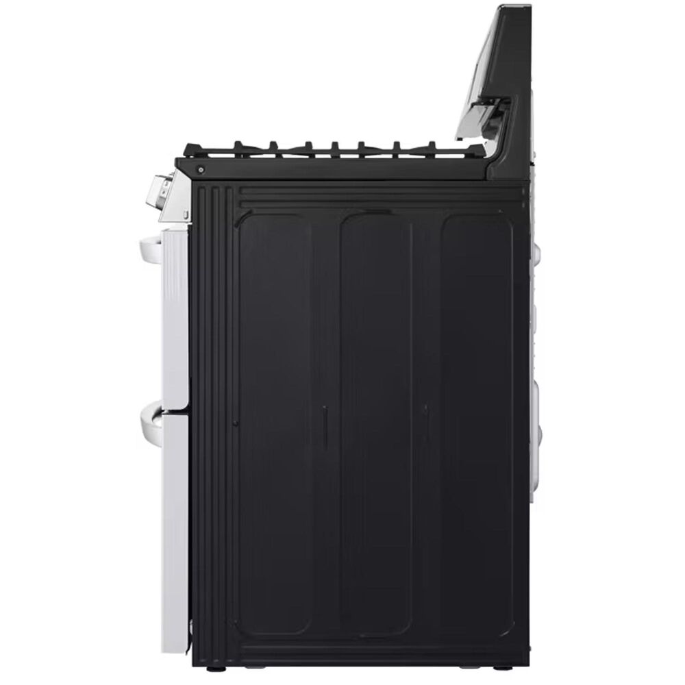 LG 6.9 cu. ft. Smart Gas Double Oven Freestanding Range with ProBake Convection and Air Fry in Stainless Steel, , large