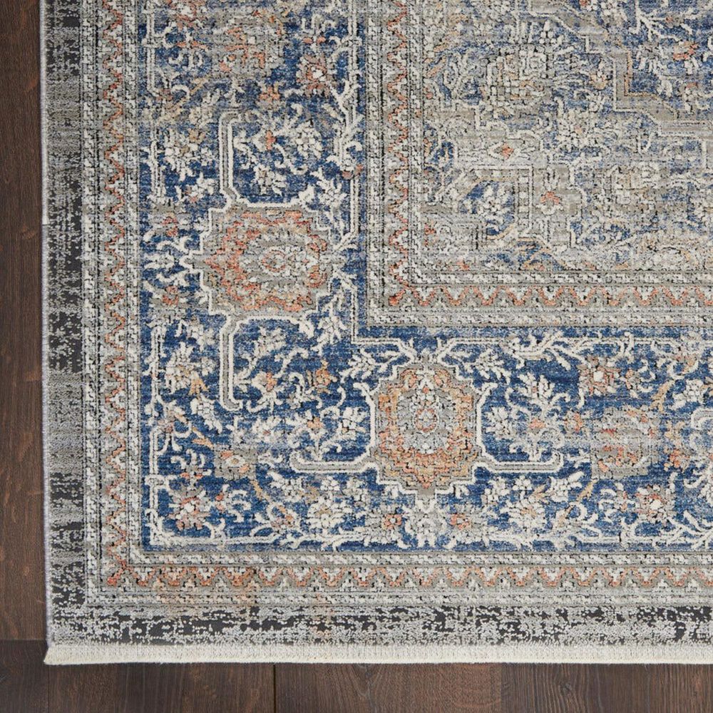 Nourison Starry Nights STN07 10&#39; x 13&#39; Blue Area Rug, , large