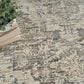 Nourison Lynx LNX04 12" x 15"9" Ivory and Taupe Area Rug, , large