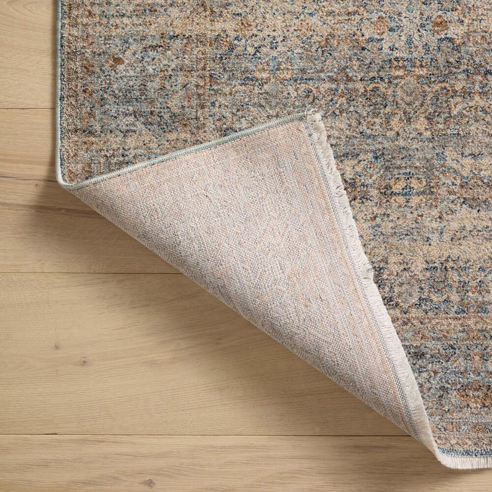 Angela Rose Blake 6&#39;7&quot; x 9&#39;10&quot; Ocean and Mocha Area Rug, , large