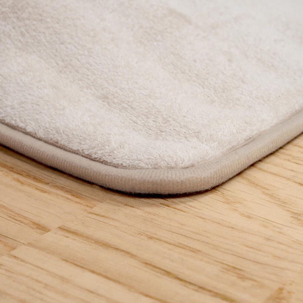 Timberlake Lavish Home Memory Foam Extra Long Bath Rug Mat, , large