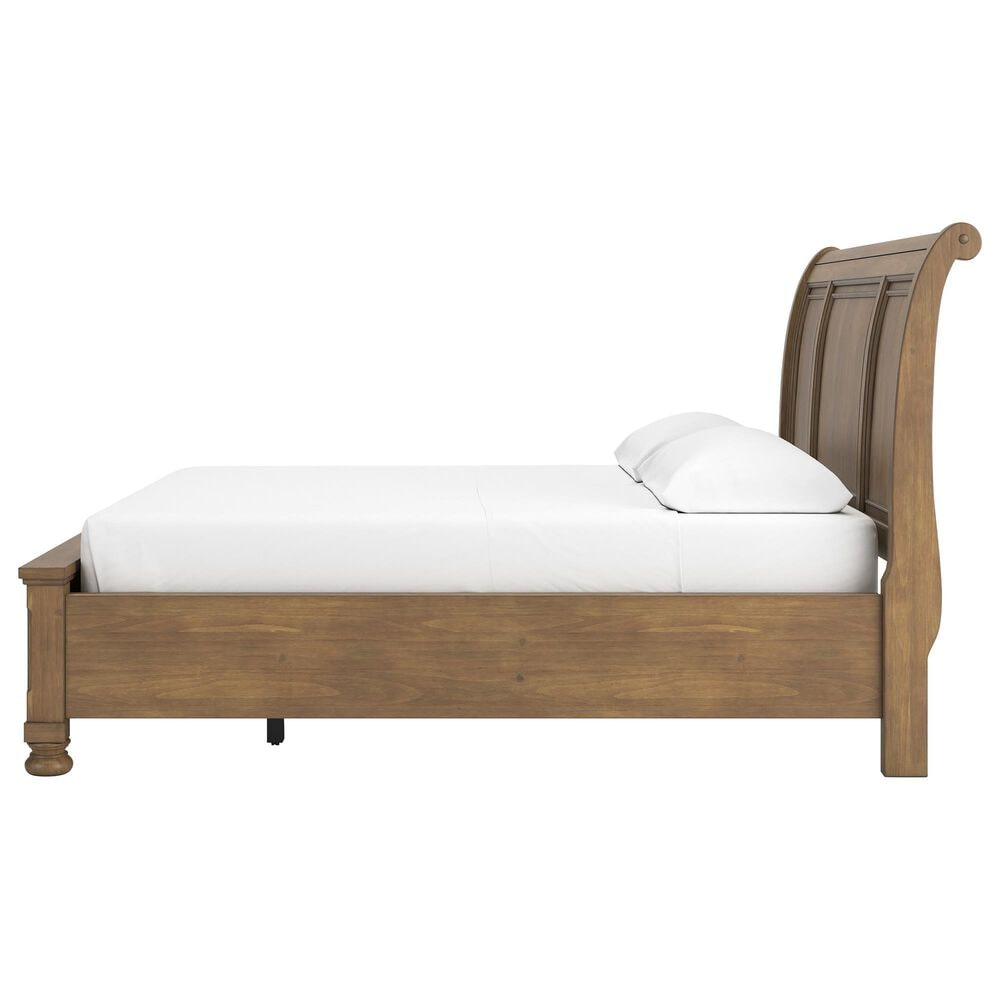 Ashley Feddinger 3-Piece California King Storage Bedroom Set in Chestnut Brown, , large