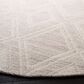 Safavieh Marbella 6" Round Silver and Ivory Area Rug, , large