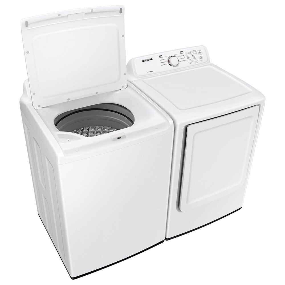 Samsung 7.2 Cu. Ft. Electric Dryer with Sensor Dry and 8 Drying Cycles in White, , large