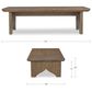 CityLine Lake Coffee Table in Brown, , large