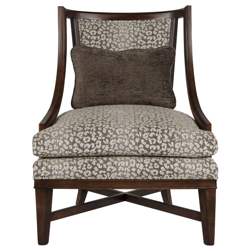 Century Elegance Wilcot Chair in Beige and Brown, , large