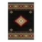 Oriental Weavers Hudson 87G 8" x 11" Black Area Rug, , large