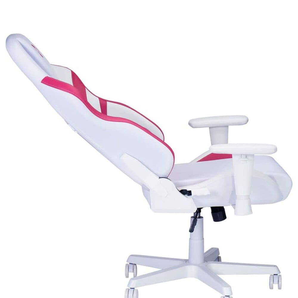 Techni Sport Echo 2.0 Gaming Chair in Pink and White, , large