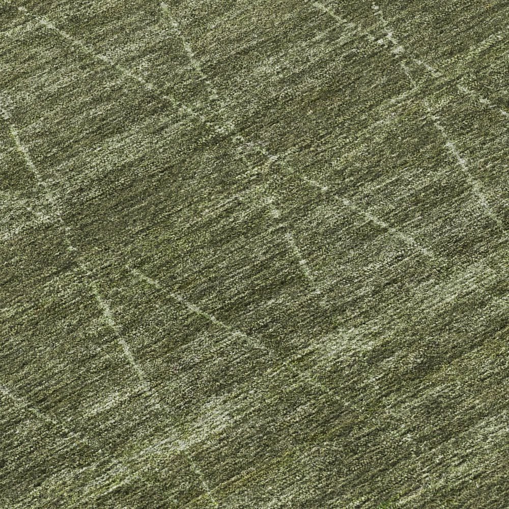 Dalyn Rug Company Burano BU3 2&#39;3&quot; x 7&#39;6&quot; Olive Indoor/Outdoor Runner, , large