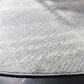 Safavieh Adirondack ADR129B 6" Round Light Grey and Ivory Area Rug, , large