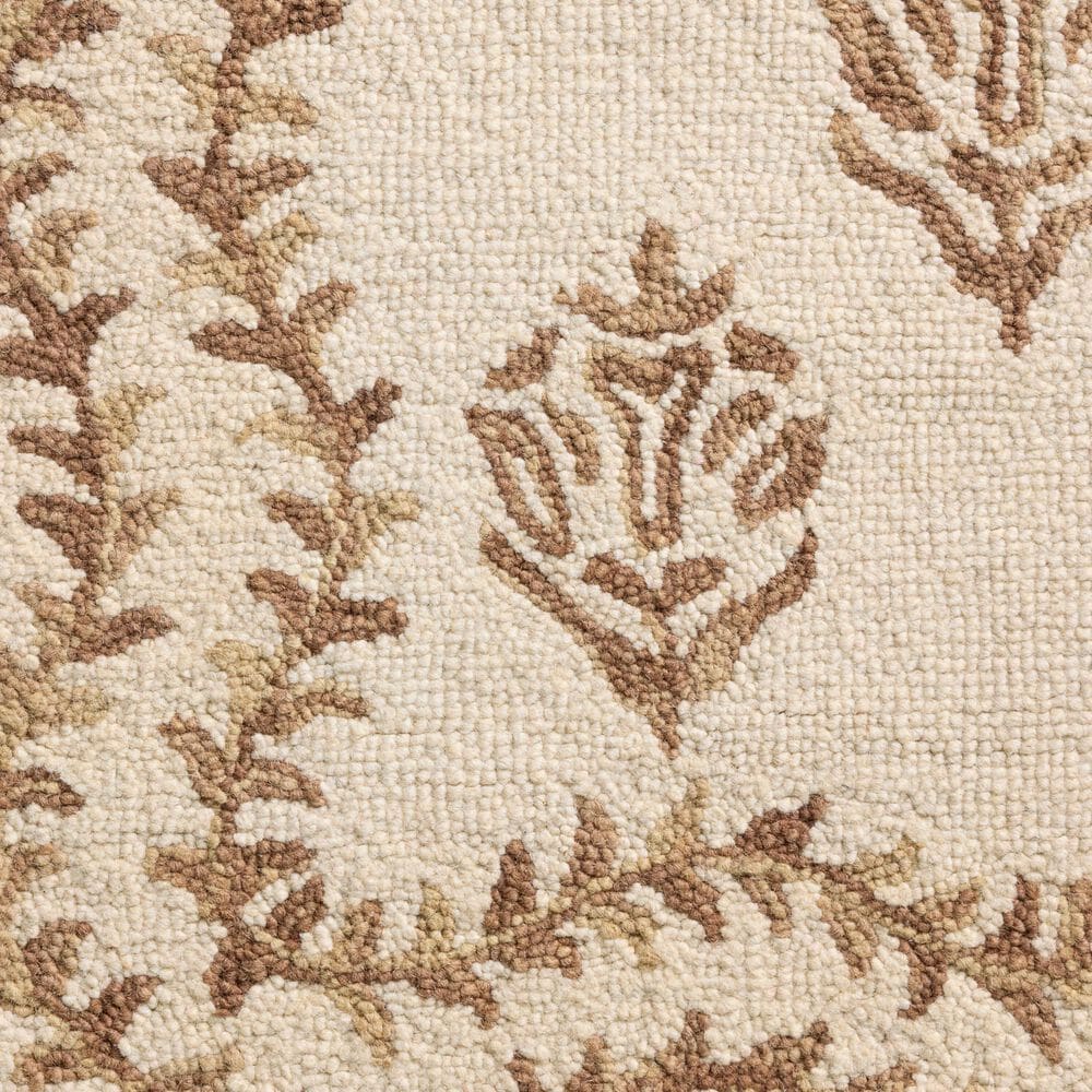 Loloi Lisette Ivory and Natural 2'3" x 3'9" Area Rug, , large