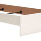 Ashley Stelsie Twin Panel Bed in White, , large