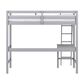The Monday Company Twin Loft Bed W/Desk, , large