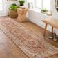 Surya Aspendos 2"7" x 10" Rust, Burgandy, Dusty Pink, Dark Blue, Wheat, Taupe, Gray, Black and Cream Runner, , large
