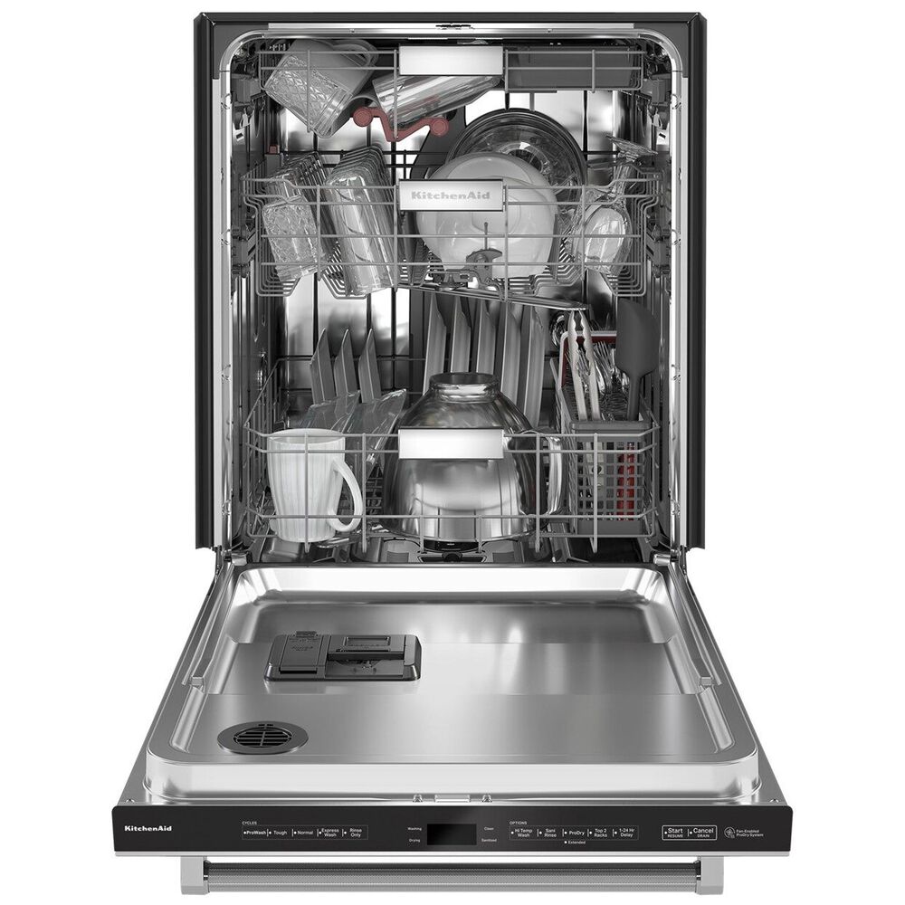 KitchenAid 44 DBA Dishwasher in PrintShield Finish with Freeflex Third Rack - Stainless Steel