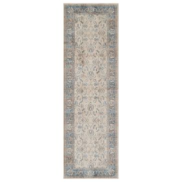 Momeni Izmir IZ-02 2"6" x 8" Blue Runner, , large