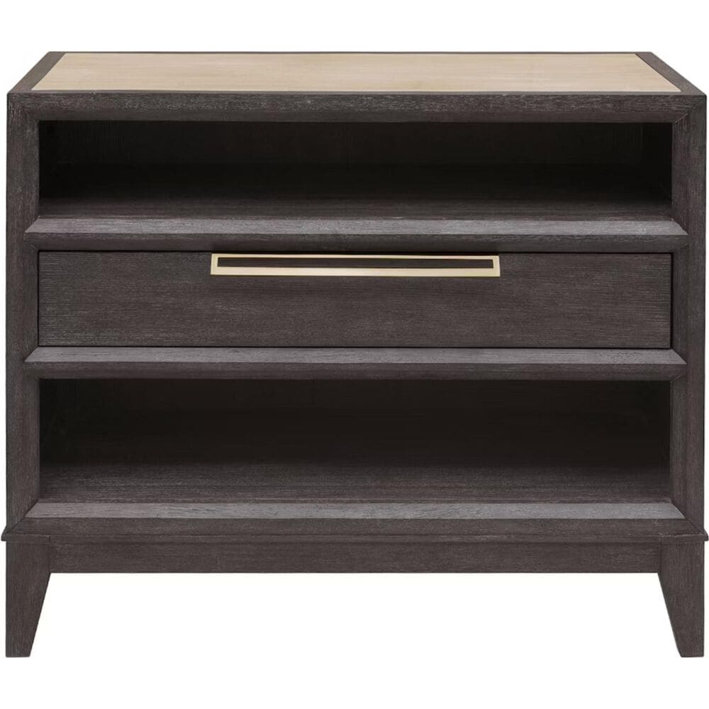 Pulaski Furniture Corp Quincy 1-Drawer Bachelor&#39;s Chest in Dark Brown, , large