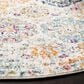 Safavieh Madison MAD611B 11" Round Multicolor Area Rug, , large