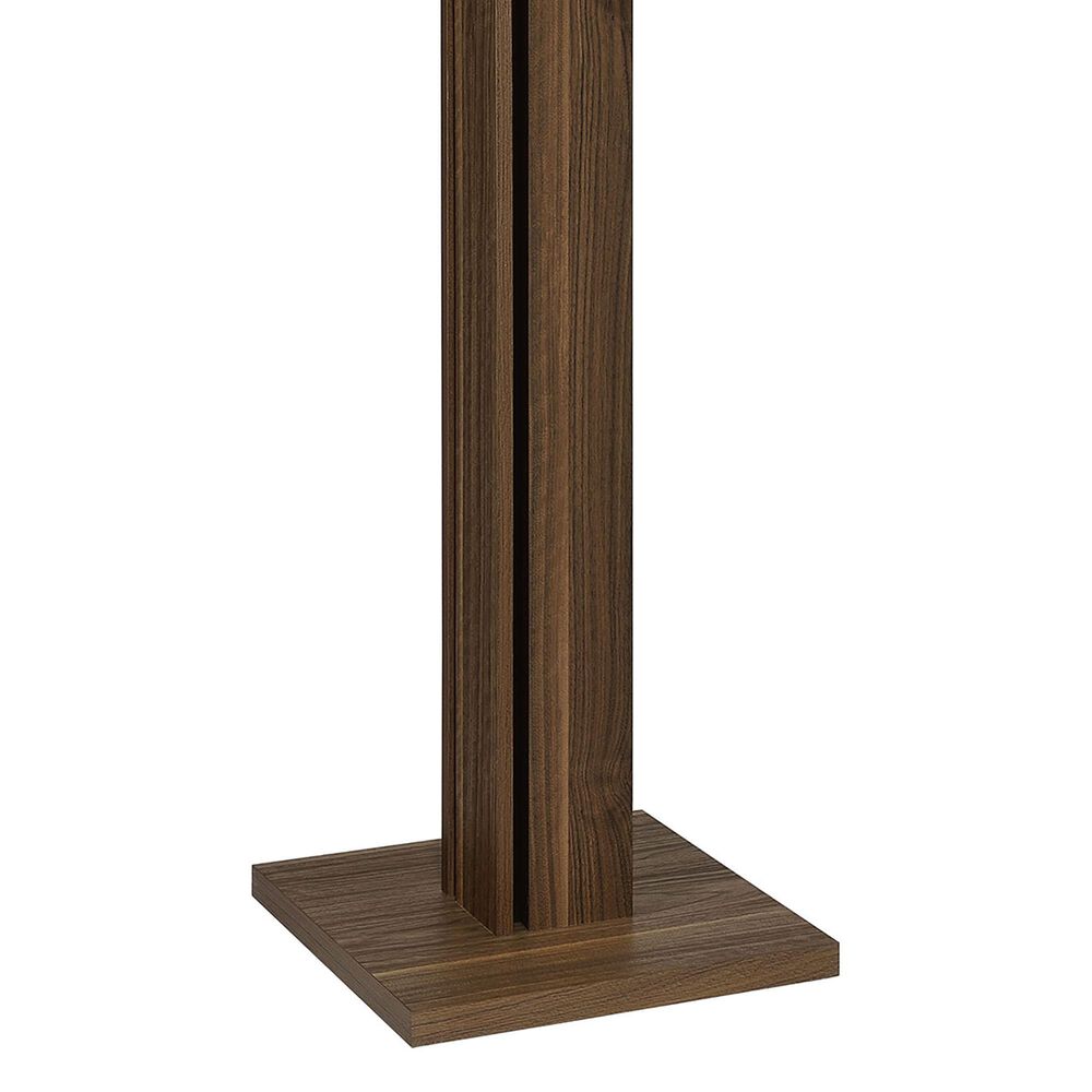 Pacific Landing Rikkie 8-Hook Coat Rack in Walnut and Black, , large