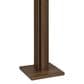 Pacific Landing Rikkie 8-Hook Coat Rack in Walnut and Black, , large