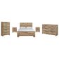 Ashley Hyanna 5-Piece Queen Bedroom Set in Golden Rustic, , large