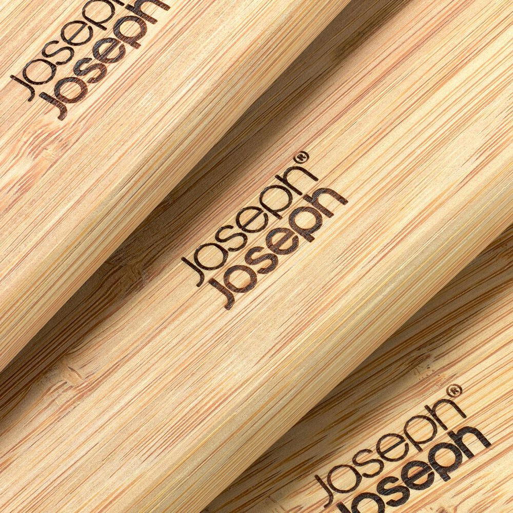 Joseph Joseph Folio 3-Piece Cutting Board Set with Stainless-Steel Case in Black, , large