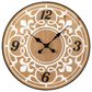 Southern Enterprises Aprille Wall Clock in Natural, White and Black, , large