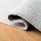 Safavieh Micro-Loop 5" x 8" Ivory and Light Blue Area Rug, , large