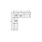 Ashley Artsie 3-Piece L-Shaped Sectional in Ash, , large