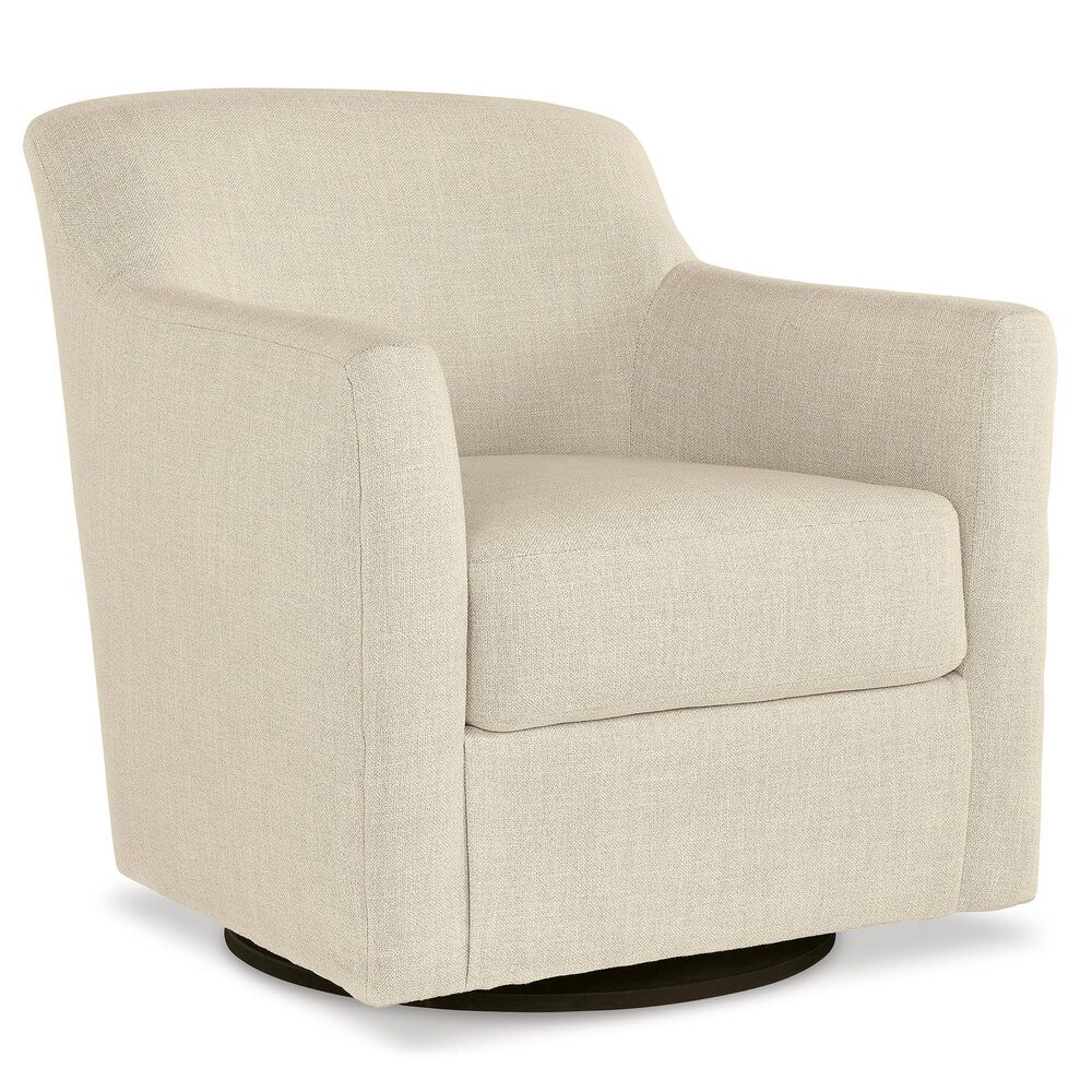 Millennium Bradney Swivel Accent Chair in Linen, , large