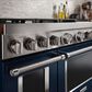 KitchenAid 48" Professional Double Oven Dual Fuel Range in Ink Blue, , large