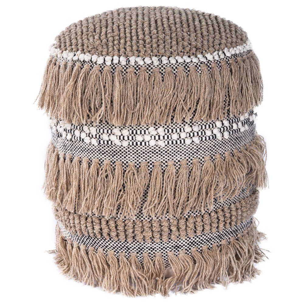 Butler Zoey Pouffe in Beige, , large