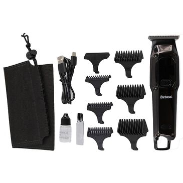 Barbosal T-Blade Trimmer with LCD Display in Black, , large