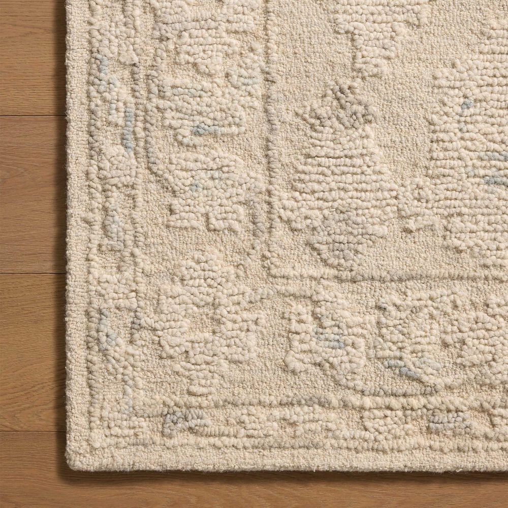 Loloi Cynthia Ivory and Sky 2&#39;6&quot; x 9&#39;9&quot; Runner, , large