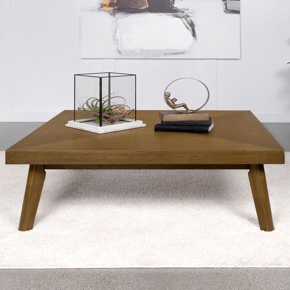 Pacific Landing Westerly Coffee Table in Walnut Brown, , large