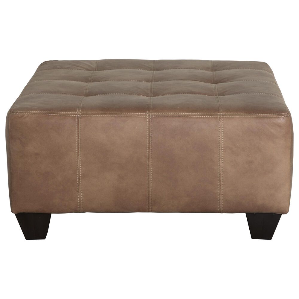 Albany Furniture Cocktail Ottoman in Crow Camel, , large