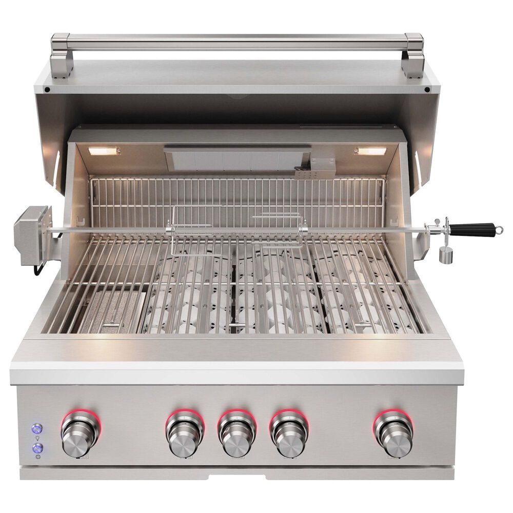 Thor Kitchen 4-Burner Built-In Gas Grill in Stainless Steel, , large