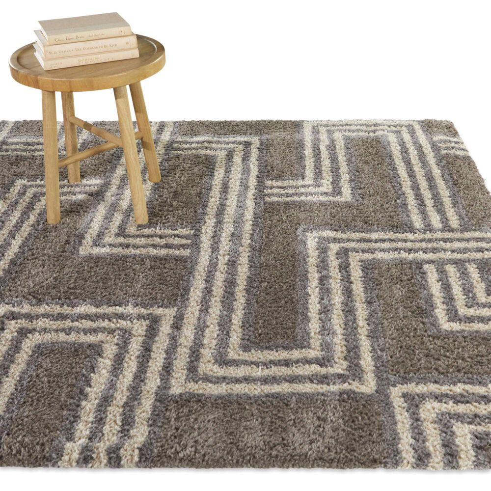 Balta Rugs Breyton 5&#39;3&quot; x 7&#39; Brown Area Rug, , large