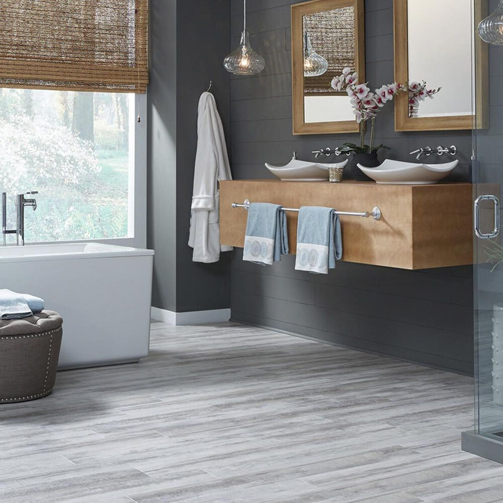 Mannington Cape May White Cap 12" x 24" Luxury Vinyl Tile, , large