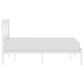 Richlands Furniture Naomi Full Platform Bed in White, , large
