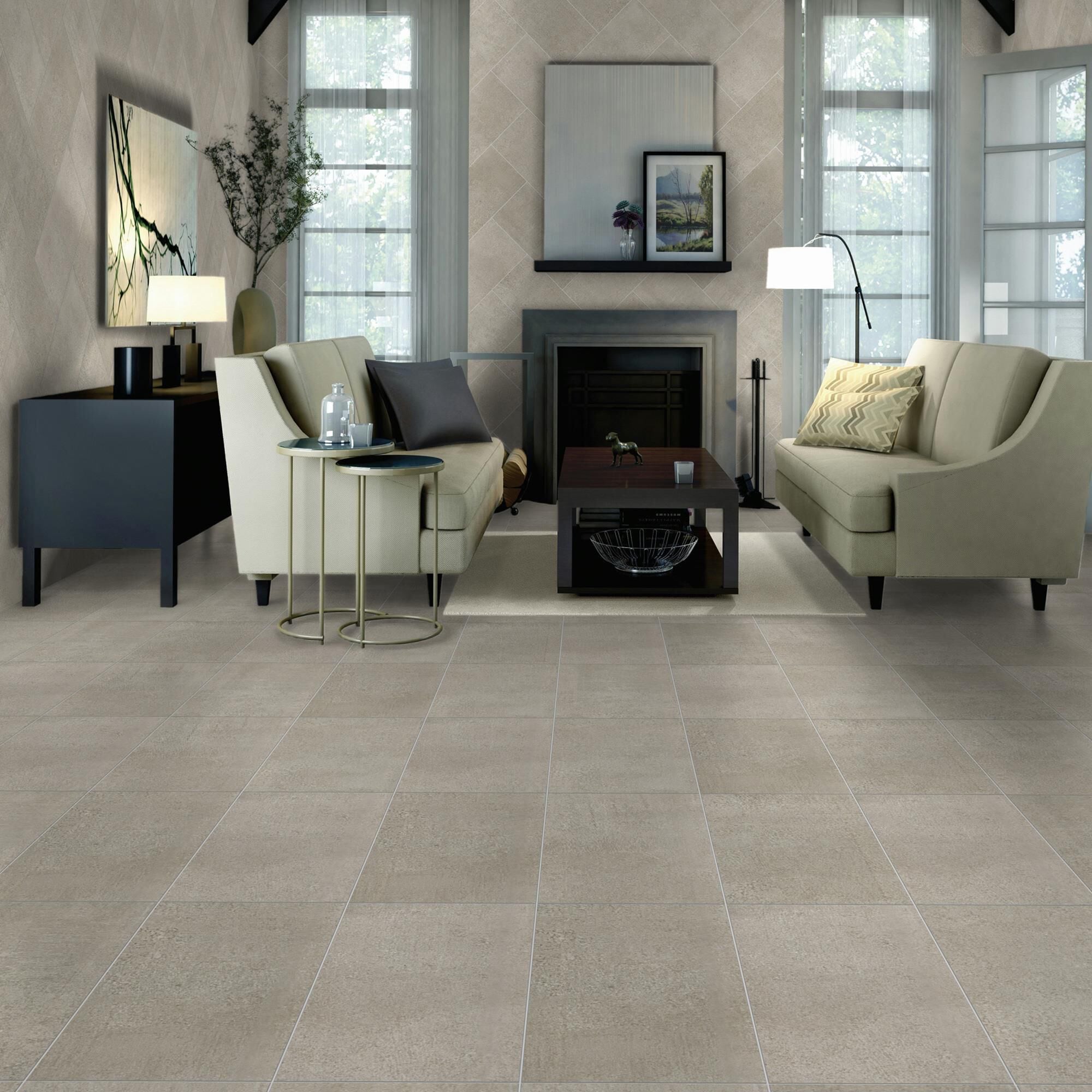 Dal-Tile Reminiscent Souvenir Gray 12