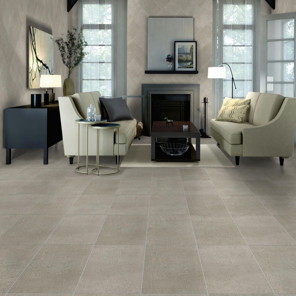 Dal-Tile Reminiscent Souvenir Gray 12" x 24" Porcelain Tile, , large
