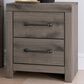 Ashley Graystorm 2-Drawer Nightstand in Weathered Gray, , large