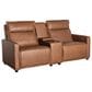 Aurora Furnishings Malta Power Zero Gravity Reclining Loveseat with Vibration in Bourbon, , large