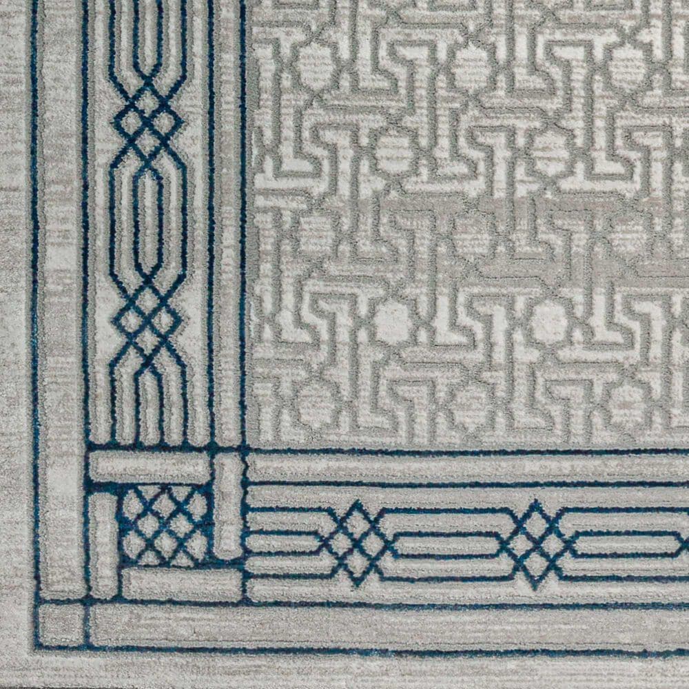 Radici USA Davide Southwestern 5&#39;3&quot; x 7&#39;3&quot; Blue Area Rug, , large