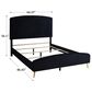 New Heritage Kailani Queen Upholstered Bed in Black, , large