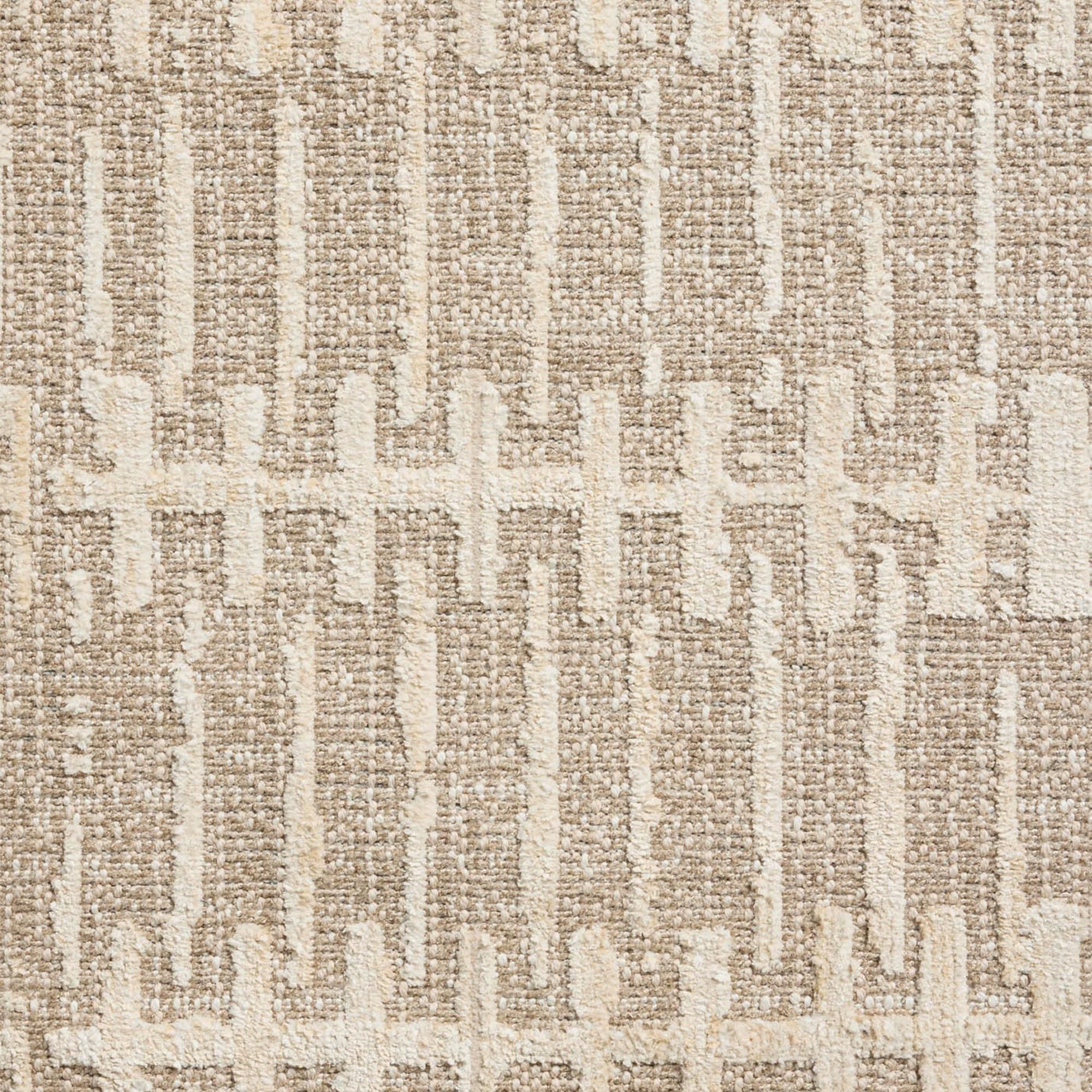 Amber Lewis x Loloi Bexley Taupe and Natural 5' x 7'6