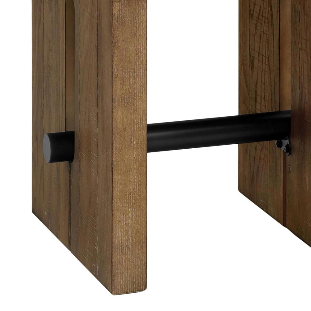 Hawthorne Furniture Landmark End Table in Weathered Oak, , large